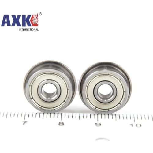 F692ZZ F693ZZ F694ZZ F695ZZ F696ZZ F697ZZ F698ZZ F699ZZ Flange Ball Bearing Metal Shielded Flanged Bearings