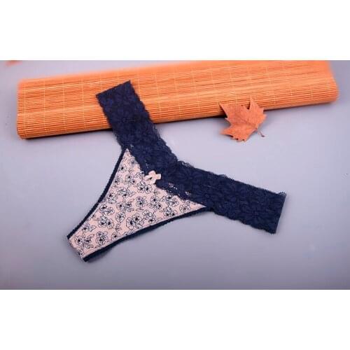 Cotton Womens Sexy Thongs G-string Underwear Panties Briefs For Ladies T-back,Free Shipping 5pcs/lot