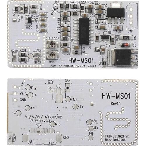 HW-MS01 6-26V radar sensor radar sensor switch microwave sensor microwave sensor module