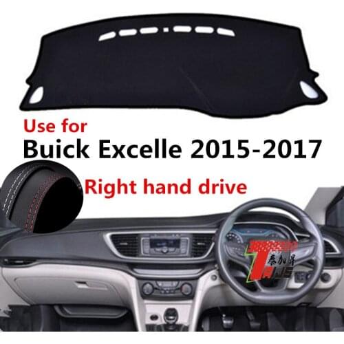 TAIJS Factory Protective Classic Leather Car Dashboard Cover For Buick Excelle 2015 2016 2017 Right hand drive