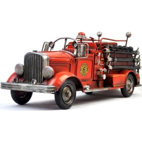 1925 Retro Iron Fire Motorcycle Model Motorbike Diecast Alloy Street Toys House Decoration Kids Children Toy or Collection Shows