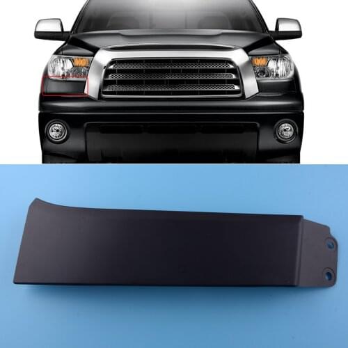 Right Fender Extension Panel Grille Bumper Headlight Filler Trim Fit for Toyota Tundra Sequoia 2008-2012 539310C901 TO1267101