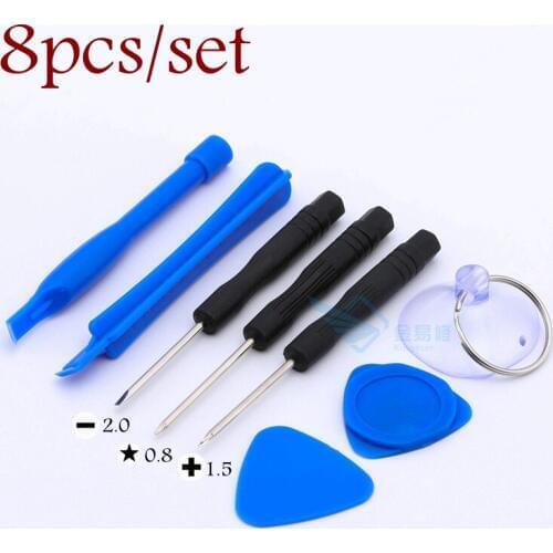 Wholesale 300sets/lot LCD Screen Display & Battery Disassemble Opening Repair Tools Screwdriver Set for iPhone 4G/4S/5G/5S/6/6P