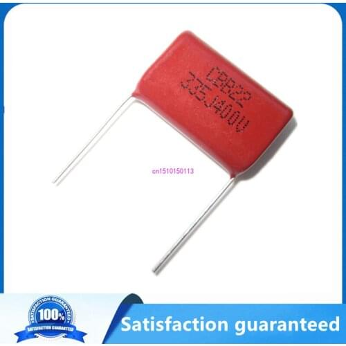 5pcs CBB 400V 3.3UF 335J 400V 5% PITCH 20MM DIP CBB Polypropylene film capacitor