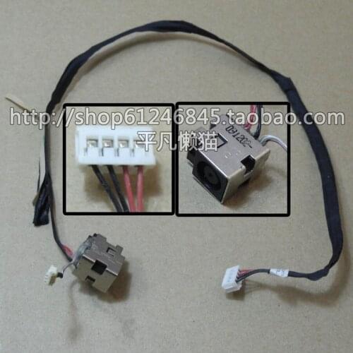 DC Power Jack with cable For HP ENVY 14-1000 laptop DC-IN Flex Cable