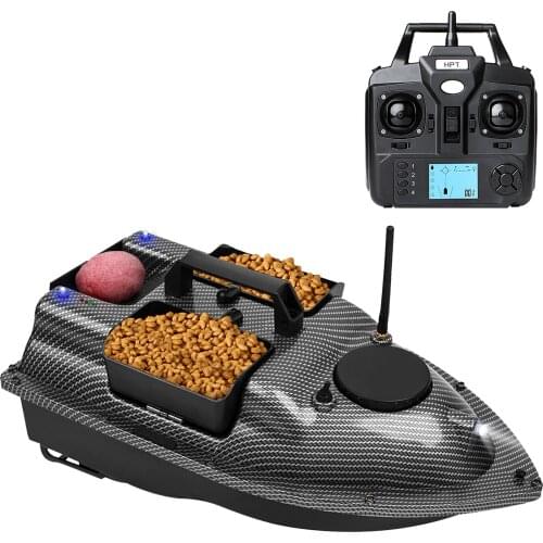 Remote Control RC Fishing Bait Boat 2KG Load 12000mah Fish Finder with GPS Auto Cruise Control Auto Return Carbon Fiber Shell