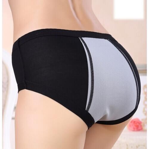 Women Period Underwear Leak Proof Menstrual Panties Physiological Pants Cotton Health Seamless Briefs Middle Waist For Female