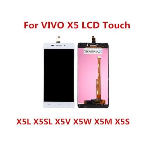 For VIVO X5L X5SL X5V X5W X5M X5S LCD Dispaly With Touch Screen Digitizer Assembly display for vivo X5L X5SL X5V X5W X5M screen