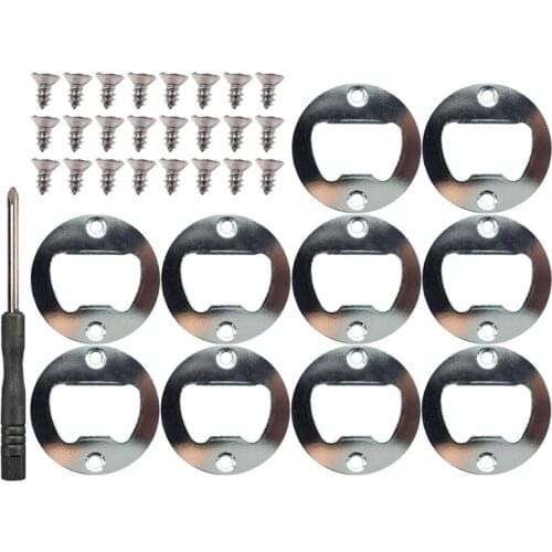 1 Set Beer Bottle Opener Making Tool Inserts Kit With Wrench Spanner Screw Resin Drop Glue Beer Wrench Bottle Opener Can