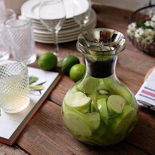 1PC 1200ml Puer Tea Pot Coffee pot Heat Resistant Glass Teapot Convenient home&KitchenTea set JM 1009