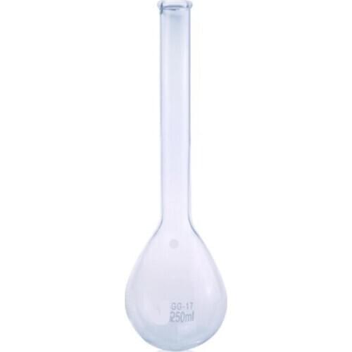 1pcs 250ml Kjeldahl Round Bottom Long Neck Lab Glass Flask for Nitrogen Determination