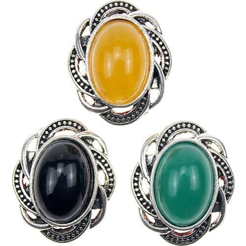 10pcs/lot Wholesale 18MM Snap Jewelry Stone Rhinestone Metal Snap Buttons fit 18mm Snap Bracelet Bangle For Women Jewelry