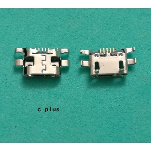 200pcs usb charger connector for moto c plus charging port dock