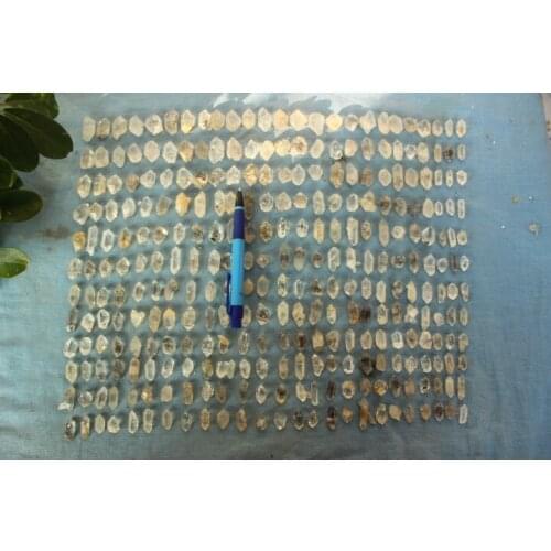 300 small Tibetan Clear QUARTZ Crystal original Specimen healing