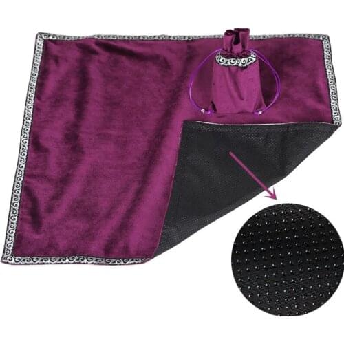 Antiskid Altar Table Cloth Tarot Card Bag Board game Astrology Tablecloth Non Slip Divination Wicca Tapestry witchcraft supplies