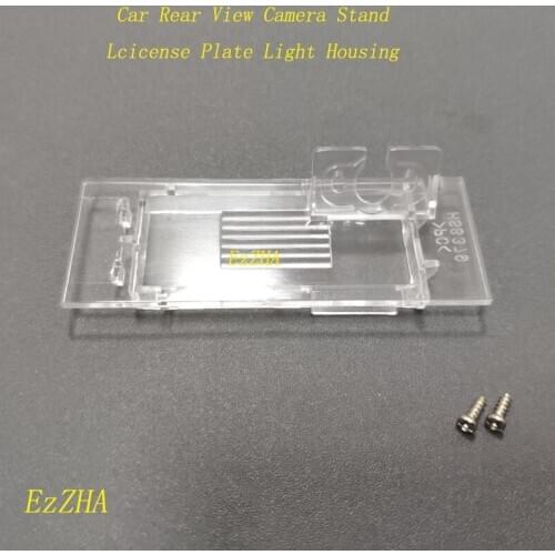 EzZHA Car Rear View Camera Bracket License Plate Lights Housing For Mercedes-Benz Smart/Renault Kadjar Clio Koleos Samsung QM6