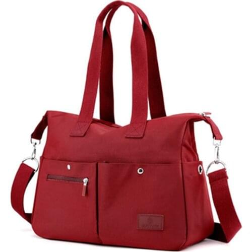 Canvas bags for women 2021 new Korean Oxford cloth bag large capacity nylon single shoulder messenger handbag