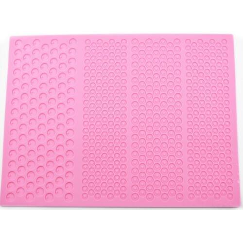 Food Grade Button Shape Lace Silicone Mold Cake Decoration Mould Fondant Cake Decorating Silicone Mould
