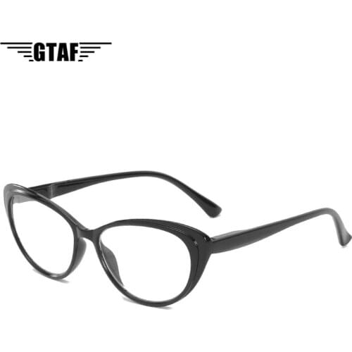 Eyeglasses Frame Women Men Reading Glasses Clear Lens Presbyopia Spectacles Eyewear Glasses Frame+1.0+1.5+2.0+2.5+3.0+3.5+4.0