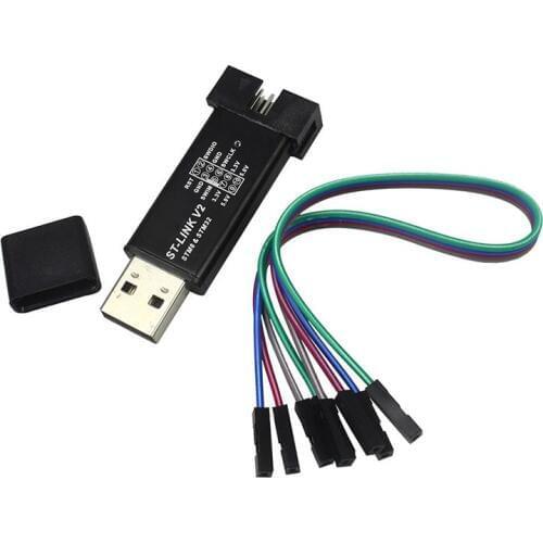 ST-Link V2 Simulator Download Programmer Programming with Cover for STM8 32 QJY99