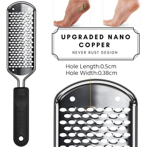 Stainless Steel Foot Rasp File Foot The Feet Pedicure Rasp Remover Foot File Callus Remover Scrub Manicure Bathroom Products