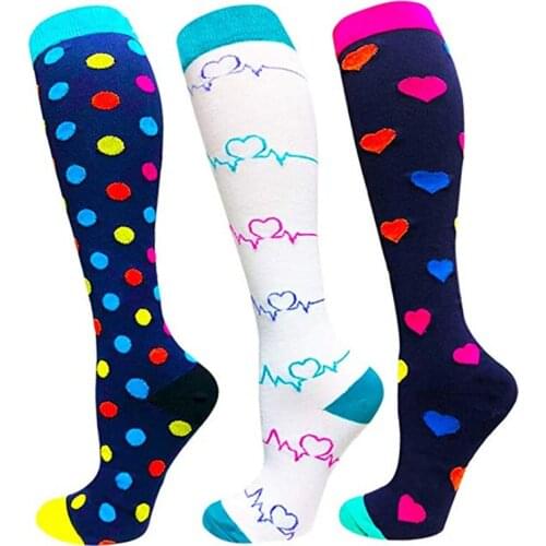 Size S-XXL Medical Calf Compression Stockings Fit Edema,Diabetes,Varicose Veins,Circulation,Running Men Women Compression Socks