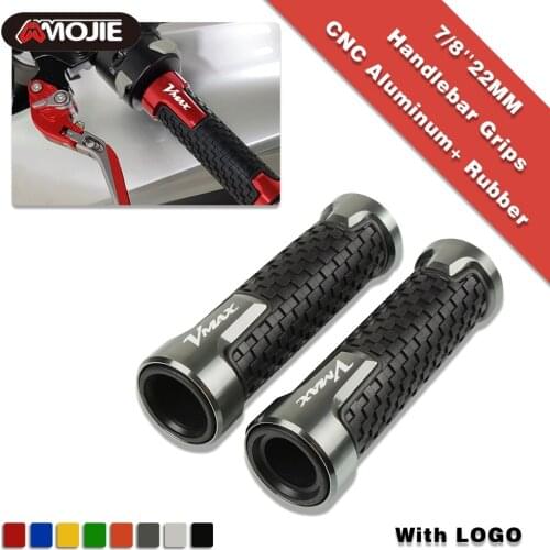 Motorcycle Hand Grip Bar handlebar grips FOR Yamaha V MAX V-MAX VMAX VMX17 1200 1700 2011 2012 2013 2014 2015 2016 2017 2018