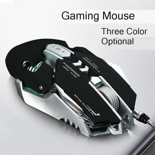 Jelly Comb Professional Wired Gaming Mouse 7 Button LED Optical USB Computer Mouse Gamer Mice G560 Silent Ergonomics Mause