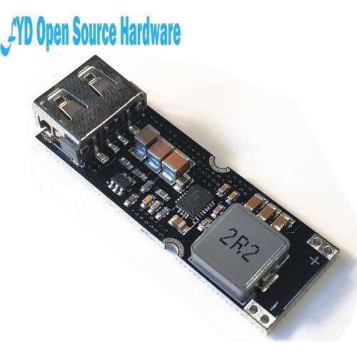 1pcs TPS61088 3.7V 4.2V Liter 5V 9V 12V USB Mobile Phone Fast Charge QC2.0 QC3.0 Lithium Battery Boost Power Module Board