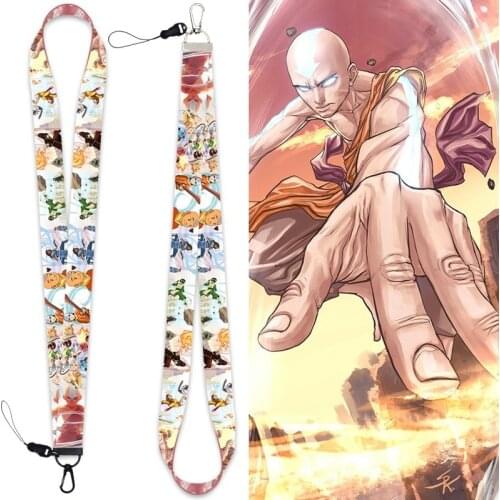 10 Pcs/lot Anime ONE PUNCH MAN Phone Strap Toys Lanyard Keychains Keyring Pendant Toy Gifts