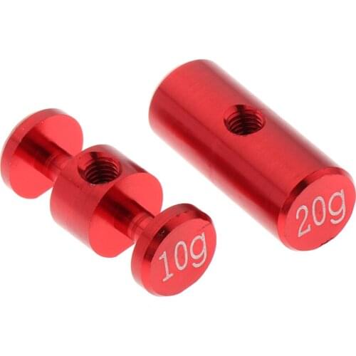 2/set Drum Pedal Beater Balancer Weight 10g & 20g Metal for Drum Accessories