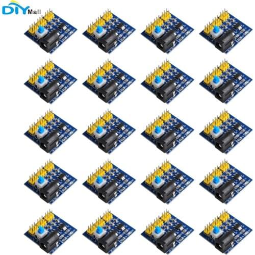 20pcs DC-DC 12V to 3.3V 5V Power Module 3.3V 5V 12V Multiple Output Voltage Conversion