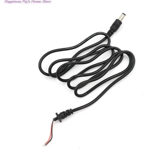 5.5X2.5 1.2m DC Jack Tip Plug Connector Cord Cable Laptop Notebook Power Supply Cable Power Charger Adapter