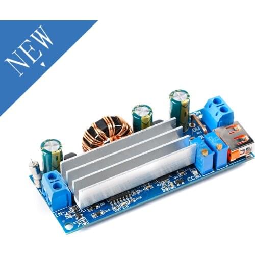 DC-DC 2-24V to 3-30V USB Step Up Boost Buck Power Supply Module Board Constant Voltage Constant Current 80W High Power ZK-S4