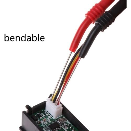 Test Leads Pin L95mm flexible Test Probe Tips 1mm Connector Multimeter Needle