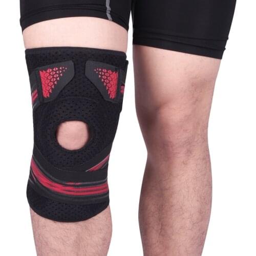 1pcs Compression Knee Pads Braces Arthritis Breathable Joint Protect Support Pain Relief Gym Sport Fitness kneepads support
