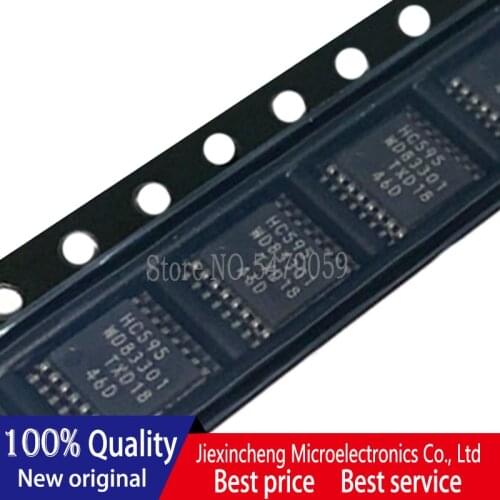 50PCS 74HC595PW HC595 74HC595 TSSOP16 Logic chip New original