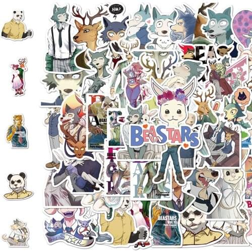 10/30/50 PCS Animation Works Animal Rhapsody Graffiti Sticker Luggage Laptop Waterproof Sticker Toy Wholesale