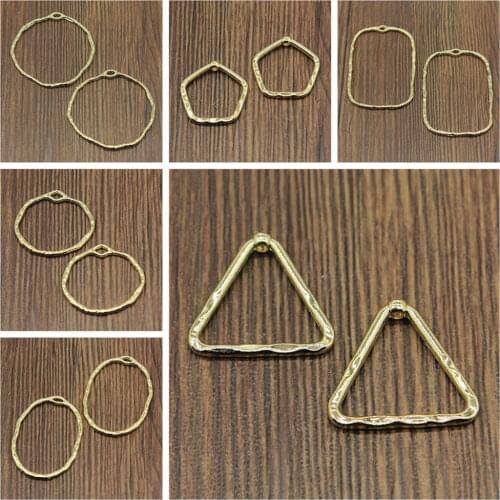 Malzahar Irregular Hoop For Earrings Making Earring Connector diy jewelry bracelet charms for jewelry making kit accessories