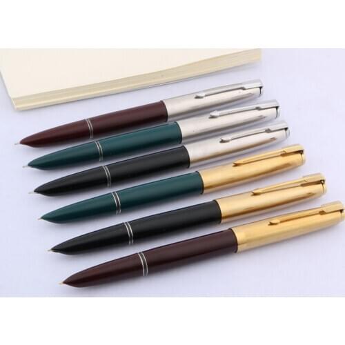 Office and education GOLDEN silver gift classic HERO 616 Fountain Pen