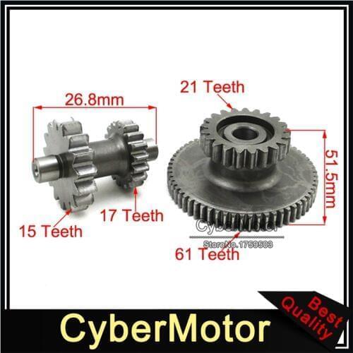 Starter Starting Dual Gears For Zongshen CB250 CB 250cc Air Cool Engine Pit Dirt Motor Bike ATV Quad 4 Wheeler