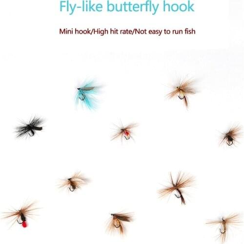 RQNQ 10pcs Metal Jig Head Barbed Hook Swim Jig Fishing Lure Feather Jighead Trout Bass 2021 New Fishing Jigs Fishing Tackle