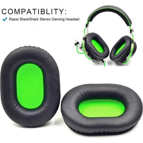 Defean Replacement cushion ear pads for RAZER BlackShark Stereo Gaming Headset Headphone