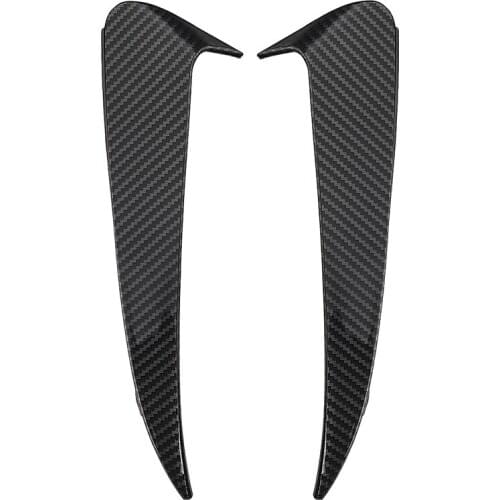 Carbon Fiber Rear Bumper Spoiler Air Vent Cover Side Canard for Mercedes-Benz C Class W205 C43 C63 AMG 2014-2019