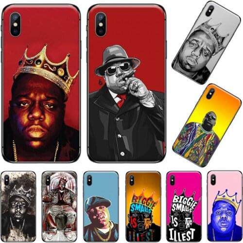 Biggie Smalls famous Rapper Phone Case for iPhone 11 12 mini pro XS MAX 8 7 6 6S Plus X 5S SE 2020 XR luxury cover funda coque