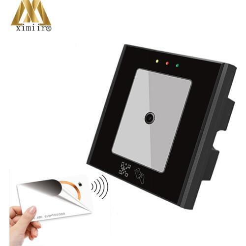 Cheap Barcode Scanner With 125KHz 13.56MHz Card Wiegand Access Control Card Reader 2D Barcode Reader