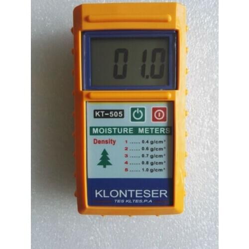 KT505 Digital Inductive Wood Moisture Meter Redwood Timber Range 0~100% Ya
