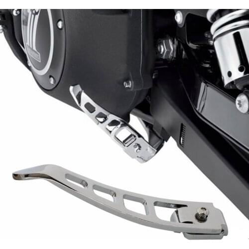 Motorcycle Stand Extension Kit Chrome kickstand For Harley Dyna 1993-2017 Low Rider Street Bob Fat Bob FXDF FXDB FLD