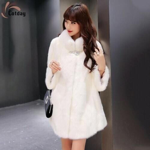 Leiouna Artificial Fur Coats