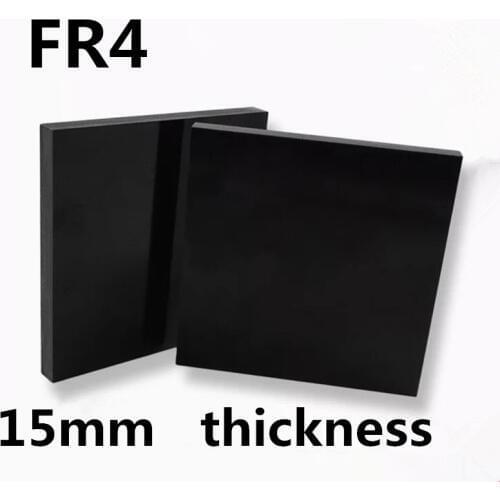 15mm thickness black FR4 Epoxy glass fiber sheet epoxy plate epoxy resin board epikote plank fiberglass plate glass fibre sheet